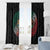 Mexican Aztec Circle Window Curtain Flag Color Unique Style