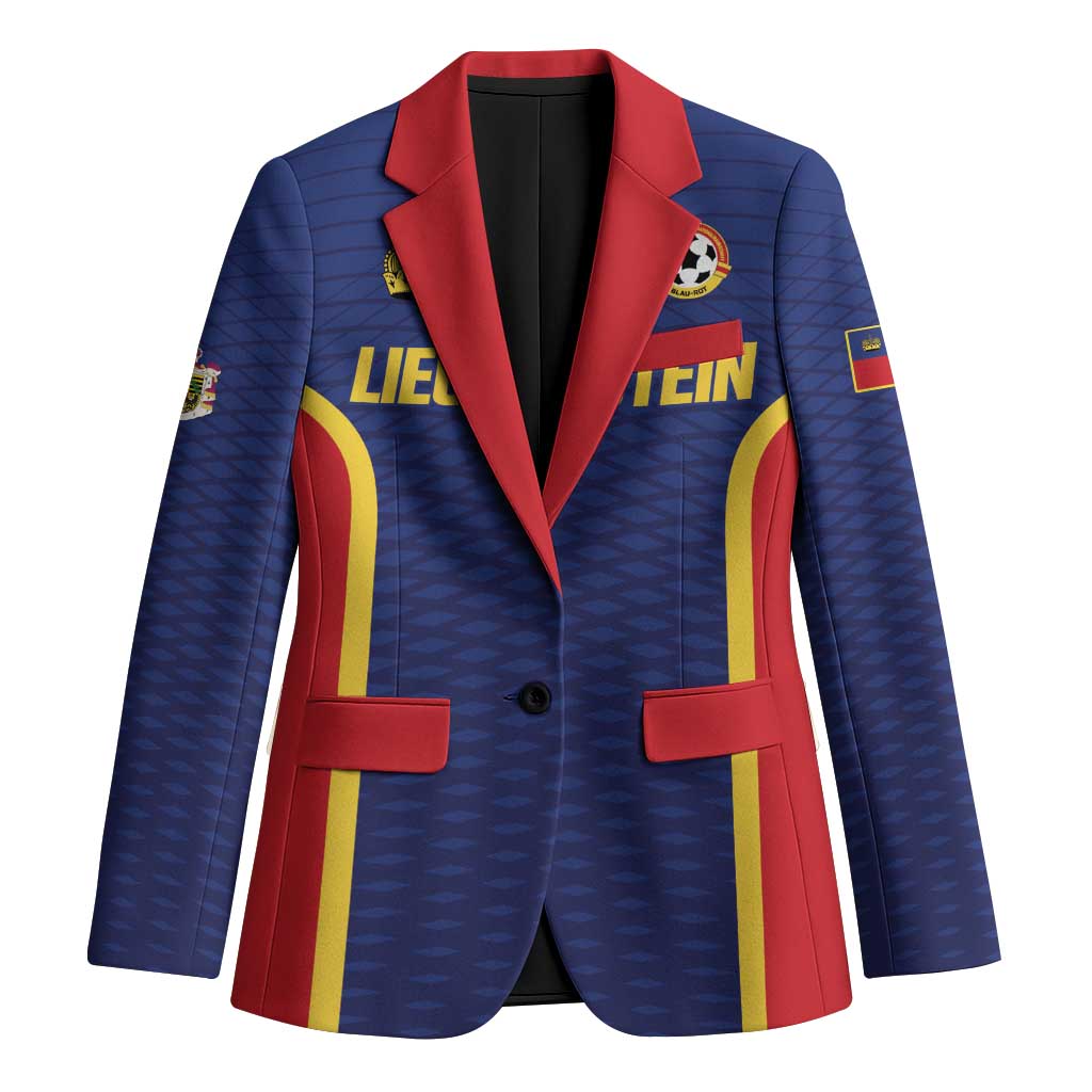 Custom Football 2026 Liechtenstein Blazer Blau-Rot Come On