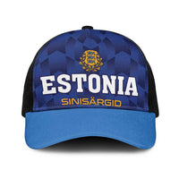 Football 2026 Estonia Baseball Net Cap Sinisargid Come On