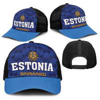 Football 2026 Estonia Baseball Net Cap Sinisargid Come On