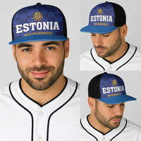 Football 2026 Estonia Baseball Net Cap Sinisargid Come On