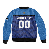Custom Football 2026 Estonia Bomber Jacket Sinisargid Come On