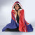 Costa Rica 2024 Soccer Hooded Blanket Come On Los Ticos