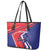 Costa Rica 2024 Soccer Leather Tote Bag Come On Los Ticos - Wonder Print Shop