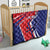 Costa Rica 2024 Soccer Quilt Come On Los Ticos - Wonder Print Shop