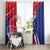 Costa Rica 2024 Soccer Window Curtain Come On Los Ticos - Wonder Print Shop