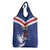 Cape Verde Independence Day Grocery Bag Gerbera Daisy Pattern