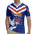 Cape Verde Independence Day Rugby Jersey Gerbera Daisy Pattern - Wonder Print Shop