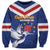 Cape Verde Independence Day Sweatshirt Gerbera Daisy Pattern