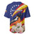 Venezuela Independence Day Baseball Jersey Venezuelan Troupial Cattleya Mossiae - Wonder Print Shop