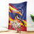 Venezuela Independence Day Blanket Venezuelan Troupial Cattleya Mossiae