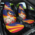 Venezuela Independence Day Car Seat Cover Venezuelan Troupial Cattleya Mossiae - Wonder Print Shop