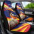 Venezuela Independence Day Car Seat Cover Venezuelan Troupial Cattleya Mossiae - Wonder Print Shop