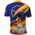 Venezuela Independence Day Polo Shirt Venezuelan Troupial Cattleya Mossiae - Wonder Print Shop