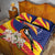 Venezuela Independence Day Quilt Bed Set Venezuelan Troupial Cattleya Mossiae - Wonder Print Shop