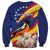 Venezuela Independence Day Sweatshirt Venezuelan Troupial Cattleya Mossiae - Wonder Print Shop