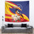 Venezuela Independence Day Tapestry Venezuelan Troupial Cattleya Mossiae