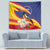 Venezuela Independence Day Tapestry Venezuelan Troupial Cattleya Mossiae