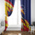 Venezuela Independence Day Window Curtain Venezuelan Troupial Cattleya Mossiae - Wonder Print Shop