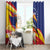 Venezuela Independence Day Window Curtain Venezuelan Troupial Cattleya Mossiae - Wonder Print Shop