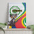 Comoros Independence Day Canvas Wall Art 1975 Komori Mongoose Lemur African Pattern - Wonder Print Shop