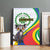 Comoros Independence Day Canvas Wall Art 1975 Komori Mongoose Lemur African Pattern - Wonder Print Shop