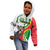 Comoros Independence Day Kid Hoodie 1975 Komori Mongoose Lemur African Pattern - Wonder Print Shop