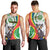 Comoros Independence Day Men Tank Top 1975 Komori Mongoose Lemur African Pattern - Wonder Print Shop