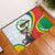 Comoros Independence Day Rubber Doormat 1975 Komori Mongoose Lemur African Pattern - Wonder Print Shop