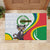 Comoros Independence Day Rubber Doormat 1975 Komori Mongoose Lemur African Pattern - Wonder Print Shop