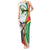 Comoros Independence Day Tank Maxi Dress 1975 Komori Mongoose Lemur African Pattern