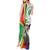 Comoros Independence Day Tank Maxi Dress 1975 Komori Mongoose Lemur African Pattern