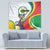 Comoros Independence Day Tapestry 1975 Komori Mongoose Lemur African Pattern - Wonder Print Shop