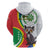 Comoros Independence Day Zip Hoodie 1975 Komori Mongoose Lemur African Pattern