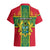 Custom Ghana Hawaiian Shirt Ghana Cross Of Saint George With Tawny Eagles - Wonder Print Shop