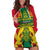 Custom Ghana Hoodie Dress Ghana Cross Of Saint George With Tawny Eagles - Wonder Print Shop