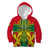 Custom Ghana Kid Hoodie Ghana Cross Of Saint George With Tawny Eagles - Wonder Print Shop