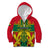 Custom Ghana Kid Hoodie Ghana Cross Of Saint George With Tawny Eagles - Wonder Print Shop