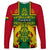 Custom Ghana Long Sleeve Shirt Ghana Cross Of Saint George With Tawny Eagles - Wonder Print Shop