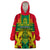 Custom Ghana Wearable Blanket Hoodie Ghana Cross Of Saint George With Tawny Eagles - Wonder Print Shop