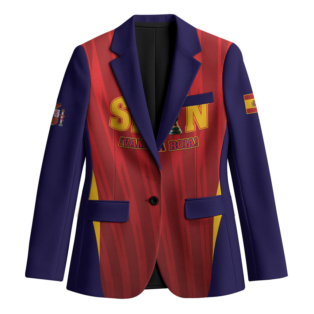 Custom Spain 2026 World Football Blazer Vamos La Roja