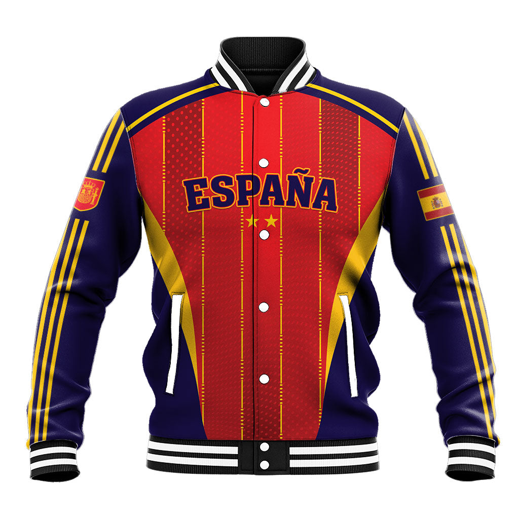 Custom Spain 2026 World Football Baseball Jacket Vamos Espana