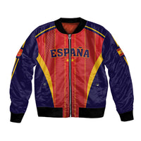 Custom Spain 2026 World Football Bomber Jacket Vamos Espana