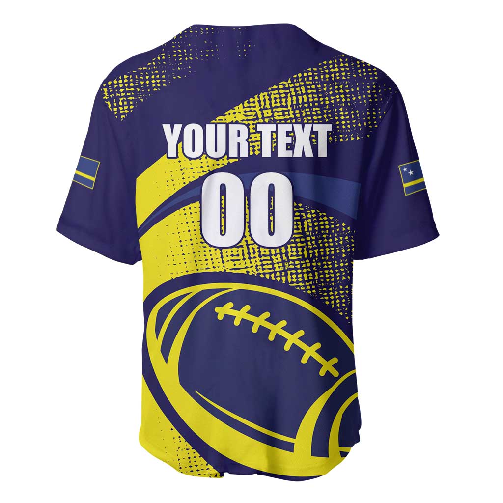 Custom Rugby Curacao Baseball Jersey Korsou Go Champion - Wonder Print Shop