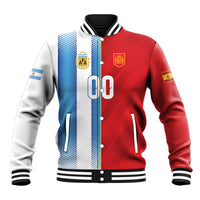 Custom Espana Argentina 2026 Baseball Jacket Copa Mundial Final