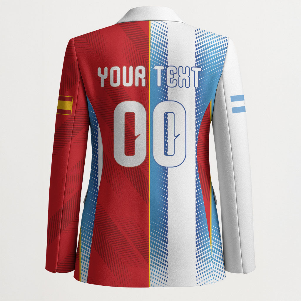 Custom Espana Argentina 2026 Blazer Copa Mundial Final