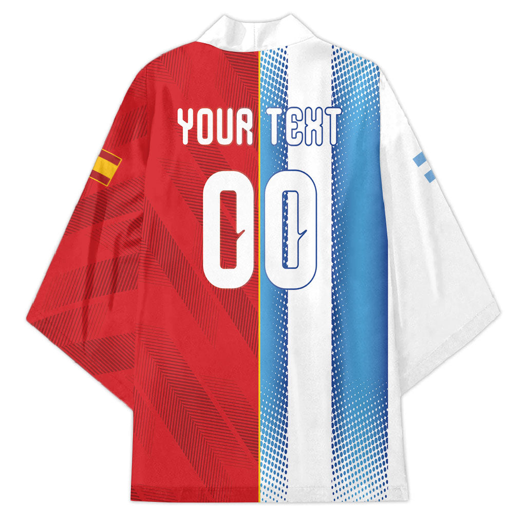 Custom Espana Argentina 2026 Kimono Copa Mundial Final