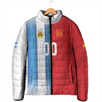 Custom Espana Argentina 2026 Padded Jacket Copa Mundial Final