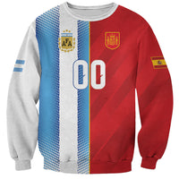 Custom Espana Argentina 2026 Sweatshirt Copa Mundial Final