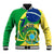 Brazil Independence Day Baseball Jacket Sete de Setembro Flag Style - Wonder Print Shop